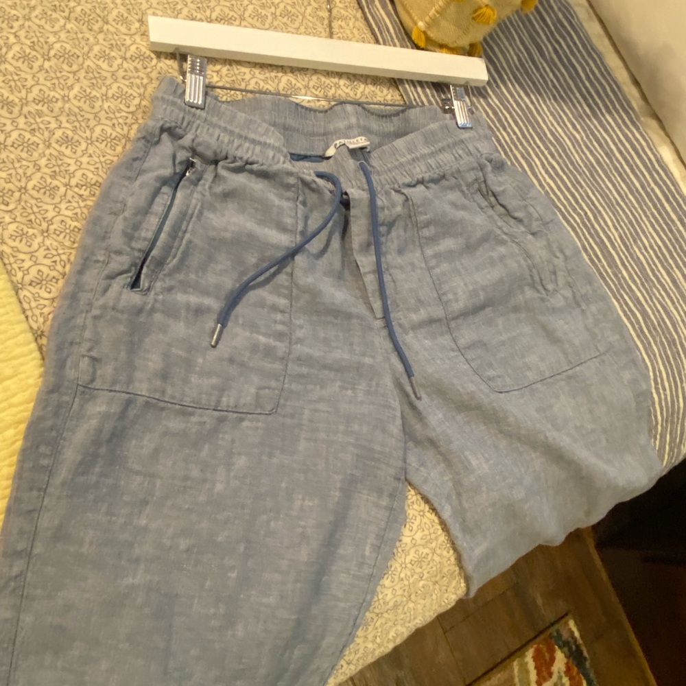 Women’s Athleta Wide Leg Linen Pant SIZE 6